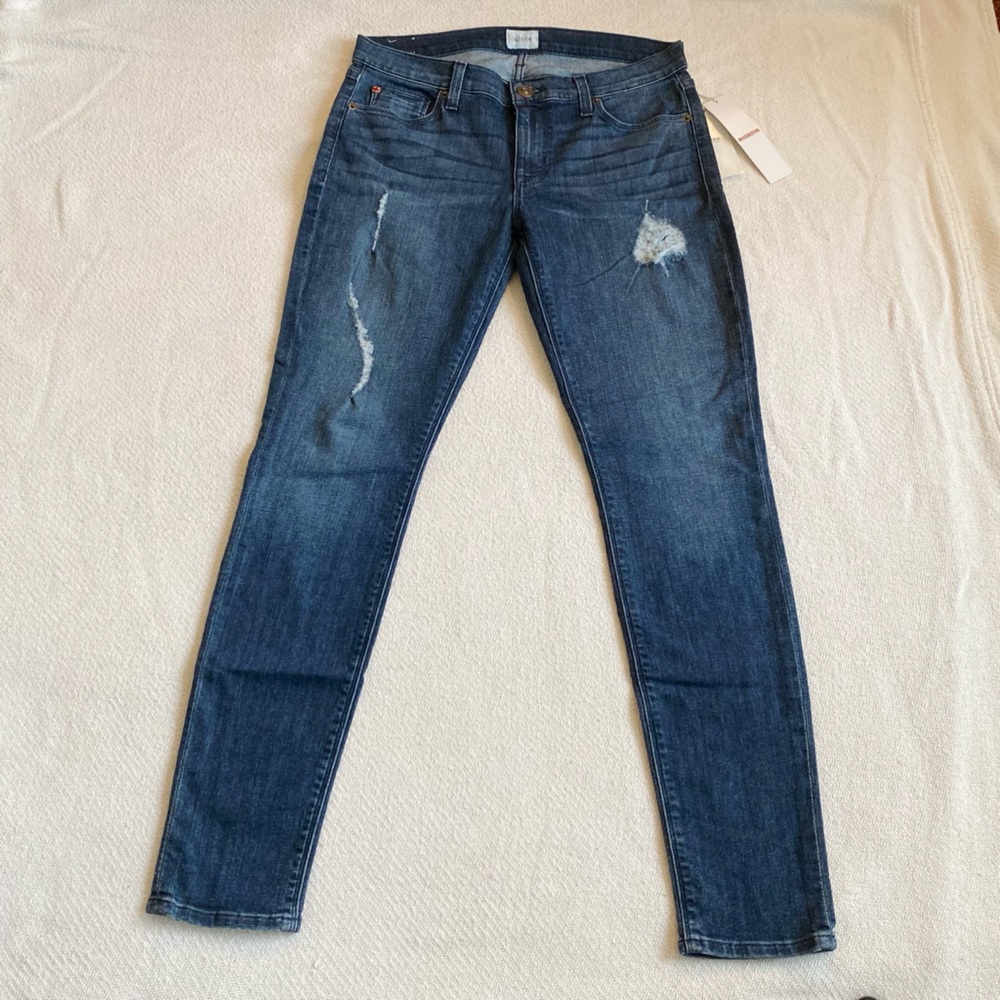 Hudson Super Skinny Krista Distressed Jean Samtosa